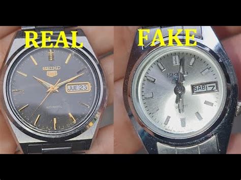 fake seiko watch identification|how to know if seiko watch is original.